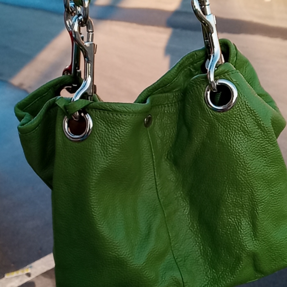 Rare green Jimmy Choo purse